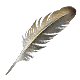 Albino Rhoa Feather