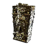 金色赫扎帕神像